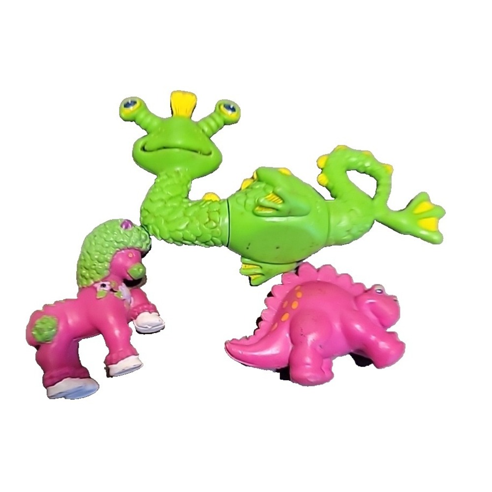 Vtg‎ Lot  McDonald's Happy Meal Toy Mix 'em Up Monsters Corkle 1988